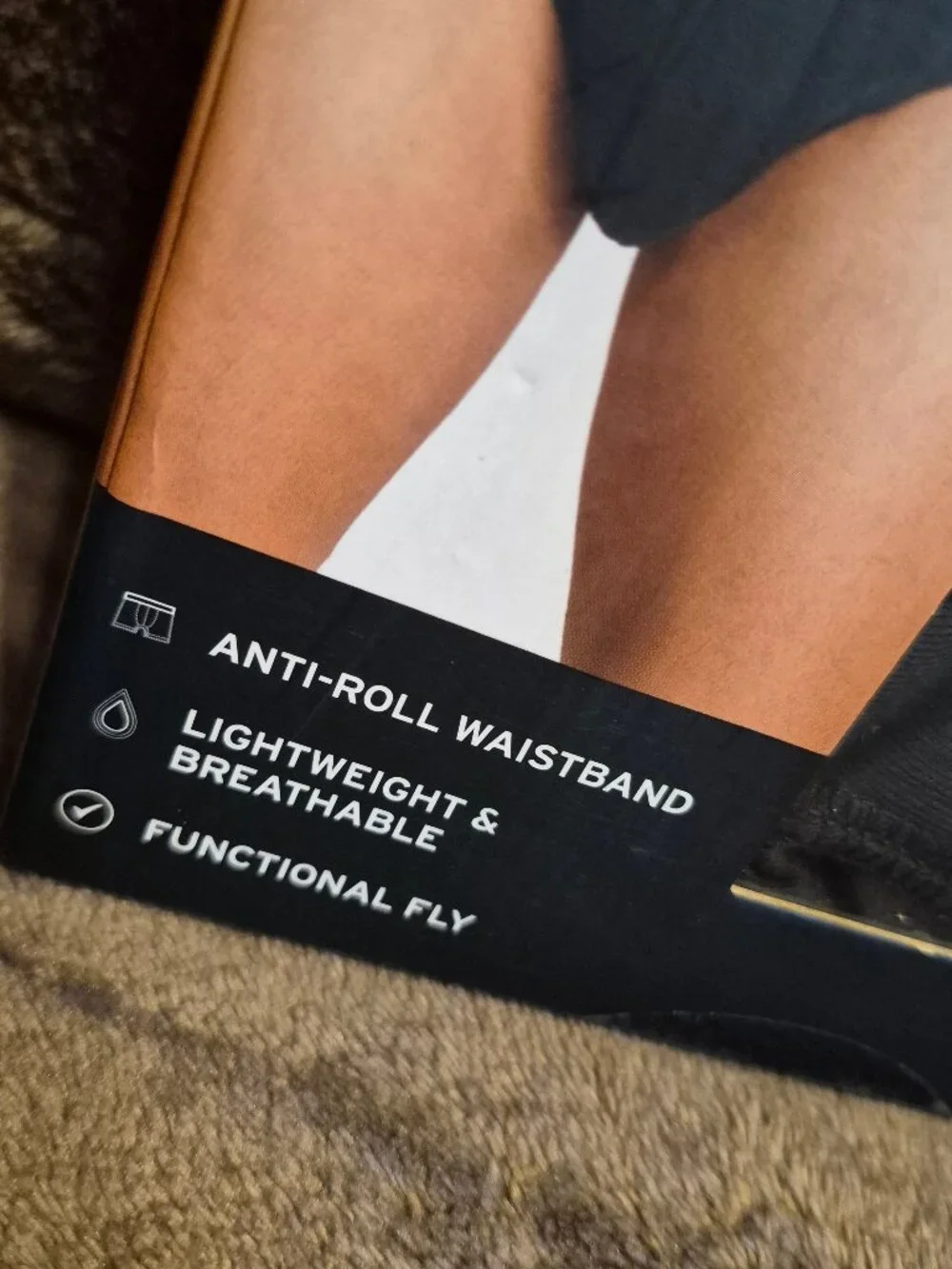 Levi's Men's 4-pack Briefs, Anti-roll Waistband Size XL 36-38 Black/Red